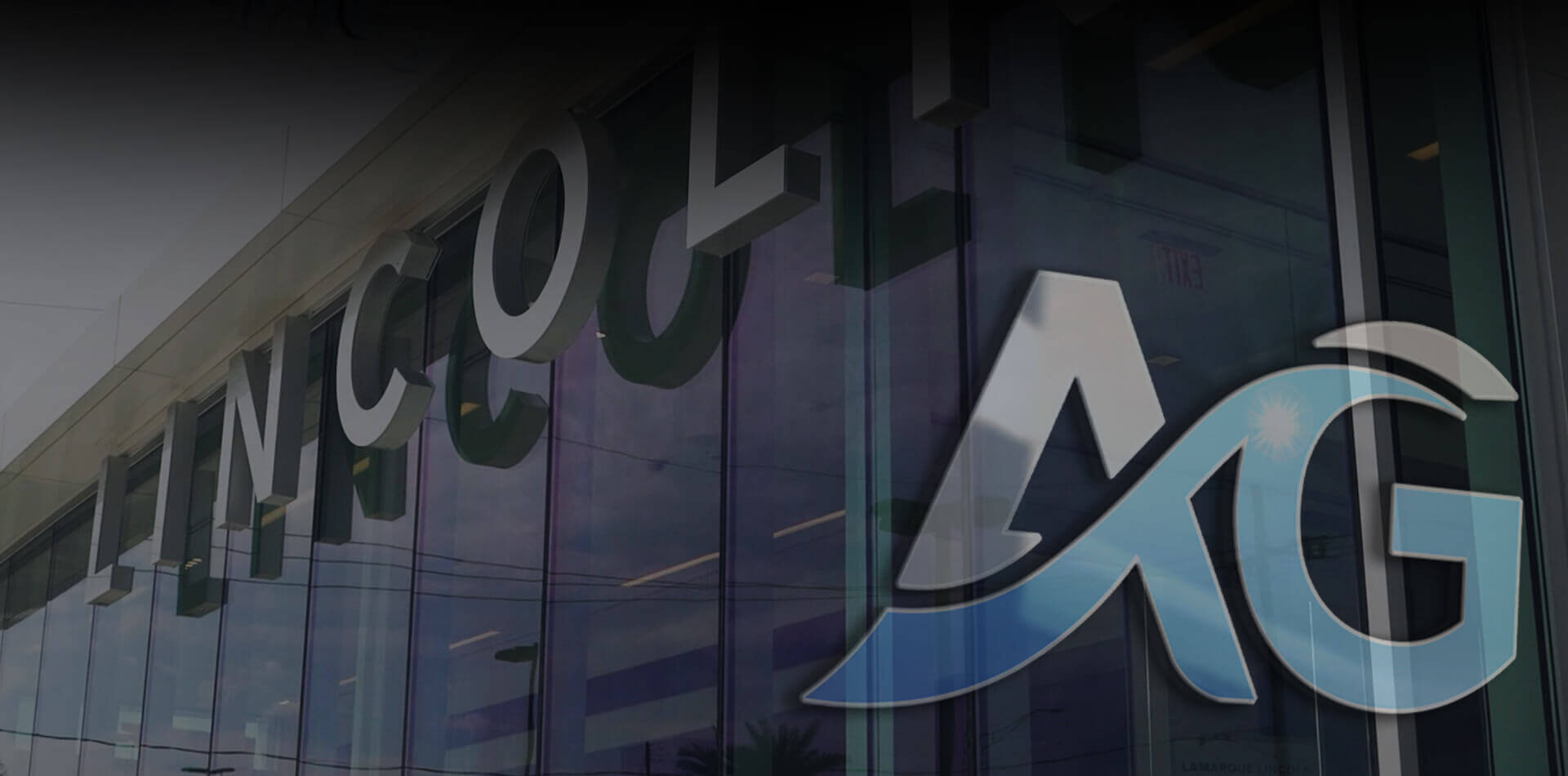 Company Building with Logo - AllGlass